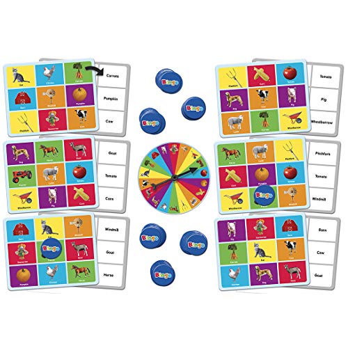 MasterPieces Kids Games - Farm Bingo Game - style: Farm
