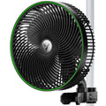 VIVOSUN AeroWave E9 Grow Tent Auto Oscillating Clip Fan, 9" Fan,1-Pack | EC Motor, Smart Wifi Control, Weatherproof IP54, Strong Airflow, US Patented Clip Fan, 9 inch Grow Fan for Hydroponic Cooling - size: 9" Clip Fan-1 Pack