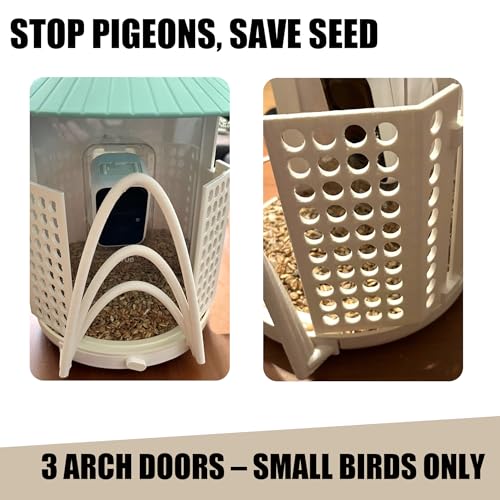 Bird Feeder Shield Compatible with NETVUE Birdfy Smart Feeder – Keep Out Unwanted Birds & Predators, Must-Have Feeder Accessory