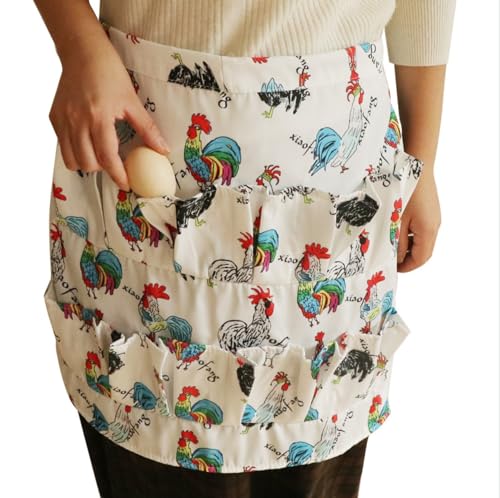 Egg Collecting Apron for Chicken Duck Goose Eggs, Farm Egg Gathering Apron, Suitable for Kitchen and Garden Use - style: D