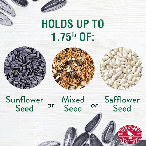 Perky-Pet Squirrel-Be-Gone Max Pinecone Bird Feeder with Flexports – 1.75 lb Capacity