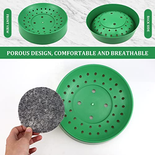 10 Pcs Plastic Pigeon Nest Bird Nest Bowls Pigeon Nest Bowl Breeding Hatching Nest for Pigeons Quails Breeding Hatching