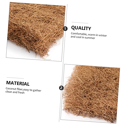 Coconut Palm Hatching Mat Coir Nesting Pad for Poultry Moisture Absorbent Coconut Fiber Strainer