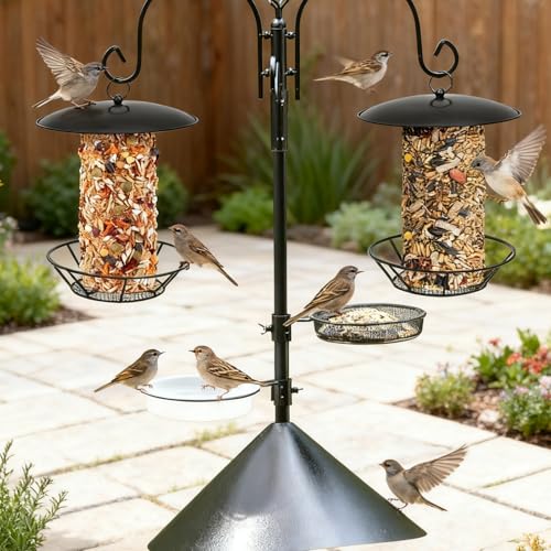 2 Pcs Suet Feeder Cylinder Bird Feeder, S-6-2 Cylinder Birds Feeders for Outdoors, Bird Suet Cake Holder Backyard Wild Birdfeeding Birds Feeders for Outdoor Garden Accessories (2, Style 1)