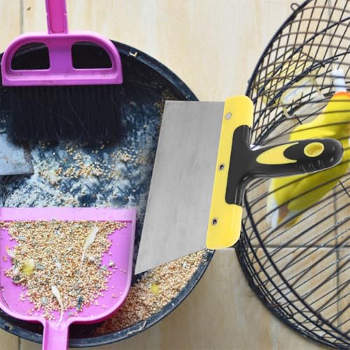 VANZACK Bird Poop for Cars Steel Cleaning Scraper Wide Head Dropping Cleaner Tool