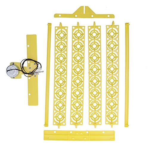 Automatic Egg Turner Convenient 32 Egg Capacity Plastic Tray, 45° Swing for Even Heat Distribution, Hollow Design for Optimal Air Circulation (110V) - size: 110V