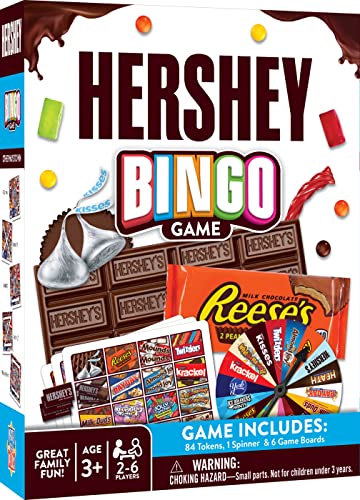 MasterPieces Kids Games - Hershey's Chocolate Bingo Game - style: Hershey's