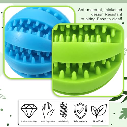 2Pcs Parrot Feeder Chew Toy Balls Interactive Bird Foraging Toys | Plastic Colorful Birds Ball, Soft Chewable Bird Chew Ball, Parakeet Parrots Hamsters, Cockatiel Lovebirds Guinea, Pigs Macaws