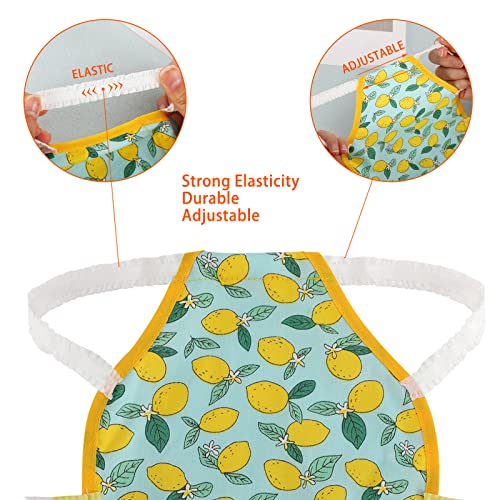 PETKNOWS 3 Pack Chicken Saddles for Hens with Elastic Straps | Cotton Fabric, Feather Protection for Small Medium Large Hens, Wing Elastic Straps, Hen Apron Care Supplies - color: Red Yellow Green