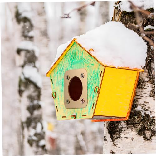 8 Pcs Birdhouse Hole Protectors Metal Birdhouse Guards House Predator Guards Easy to Install