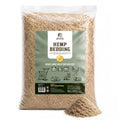 Hemp Bedding, Chickens & Small Animals, 22.5lb, Made in USA | Low Dust & Highly Absorbent, Reduces Coop Odor, Ideal for Chicken Coops, Deep Litter, Nesting Boxes & Brooders - size: 3 Cubic Feet