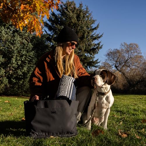 Knack Expandable Laptop Tote Midnight Black | Expands from 18L to 26L to organize whatever your day requires. - color: Midnight Black, style: Laptop Tote
