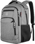 Laptop Backpack,Business Travel Anti Theft Slim College Backpack | Water Resistant Durable Computer Bag Gift for Women & Men Fits 15.6 Inch Laptop and Notebook - Grey - color: Grey, size: 15.6 Inch, style: Laptop