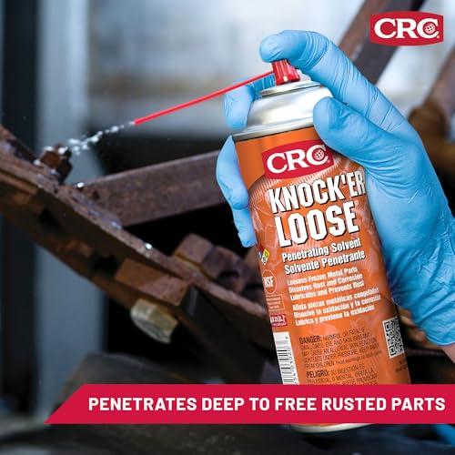 CRC Knock'er Loose Penetrating Solvent- 13 wt. oz. [Pack of 12]