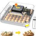 Egg Incubator Incubators for Hatching Eggs 48 Eggs for Lab Home Farm with Automatic Egg Turning for Chicken, Ducks, Goose, Quail - size: 48 Eggs