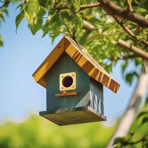 Birdhouse Predator Guard, Helping Reduce Nest Destruction and Enhance Safety for Bird Chicks, 4 Pack, 1 1/4" (1.25in) - size: 1.25 inches