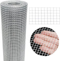Hardware Cloth 4'' x 30' 1/4 in Galvanized Wire Mesh Roll (23 GA) Chicken Wire Fence Roll for Chicken Pen/coop Fences, Screen mesh, Rabbit/Snake Fences, Poultry enclosures, Handicraft Making, etc. - size: 4In x 30Ft