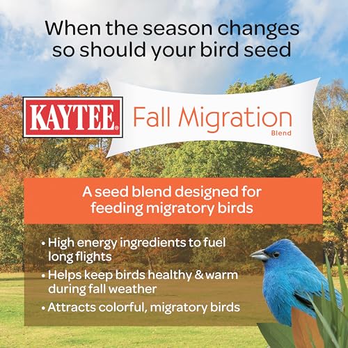 Kaytee Wild Bird Food, Fall Migration Seed Blend, 8 lb - style: Fall Migration