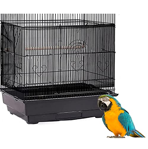 Bird Cage Seed Catcher, Large Bird Cage Skirt Guard, Adjustable Soft Nylon Mesh Bird Cage Netting for Round Square Bird Cages Circumference 60-86Inch