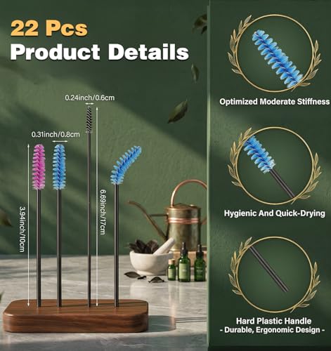 21 Pcs Hummingbird Feeder Brushes for Cleaning, Hummingbird Feeder Cleaner | for Bird Feeders Bottles Jars Keyboards Kettles, Portable Cleaning Brushes Kit