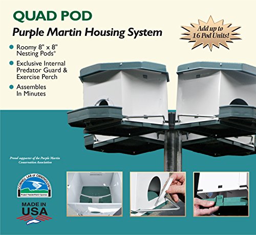 Heritage Farms Purple Martin Quad Pod House