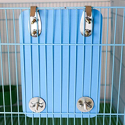 7" Bird Mirror with Rope Perch Bird Toys Swing, Comfy Perch for Greys Amazons Parakeet Cockatiel Conure Lovebirds Finch Canaries - size: 7 inch