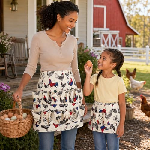 Egg Apron Adult&Child 3 Pack