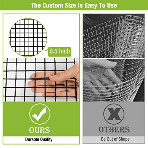 Chicken Wire Bottom Predators Resistant Barrier Mesh for Chicken Coop,10 Pieces