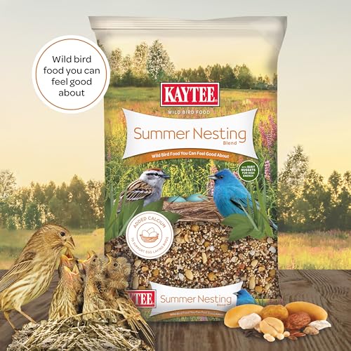 Kaytee Wild Bird Food, Summer Nesting Seed Blend, 8 lb - style: Summer Nesting