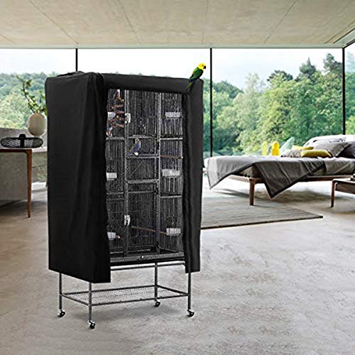 Universal Bird Parrot Cage Cover Large Night Birdcage Protector for Bird Rescue, Night Accessories Guard, Windproof & Waterproof