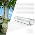 oyhqes Iguana Tree Wrap Tree Trunk Protector Guard for Iguana Prevention | 59 × 15.75in PET Plastic Anti-Reptiles Climbing Barrier Thickened Tree-Safe Guard with Strong Tape & Nano Adhesive - style: 59*15.75in