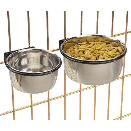 ProSelect Stainless Steel Coop Cups — Versatile Coop Cups for Pet and Animal Cages, 26-Ounce - size: 26 Ounces