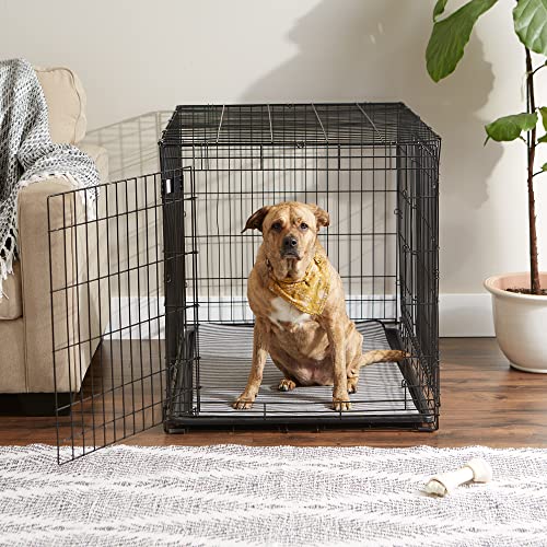 Bone Dry Striped Pet Cage Mat, XX-Large - 30 x 45, Gray - size: XXL