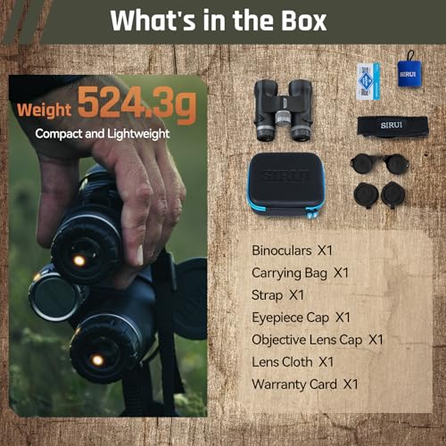 Beyond 10x42 Binoculars with ED Glass, HD Optical System, Waterproof, Fogproof, Tripod Adaptable, Rubber Armor for Outdoor, Bird Watching