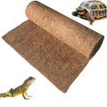 Hamiledyi 35.4×15.7" Reptile Carpet Coconut Fiber Substrate Large Lizard Cage Mat Coco Fiber Liner Snake Bedding Natual Coconut Fiber Carpet for Bearded Dragon Turtles Iguana Tortoises - size: 15.7x35.4inch