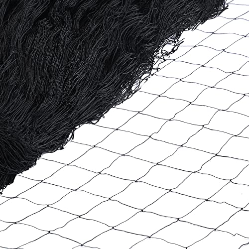 Windyun 1 Pc Bird Netting 50' X 100', 2.4" Mesh Poultry Net for Garden | Heavy Duty Reusable Poultry Barrier for Fruit Tree, Vineyard, Chicken Coop Protection Against Deer, Hawk, Squirrel - size: 50' X 100'