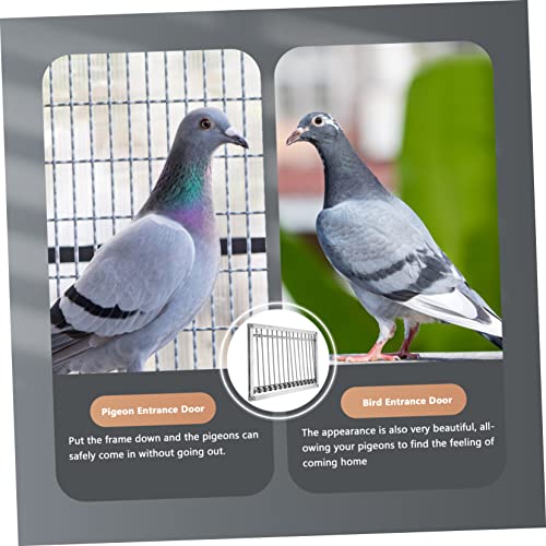 Steel Pigeon Cage Door Bird Racing Entry Door Pigeon Supplies Secure Lock