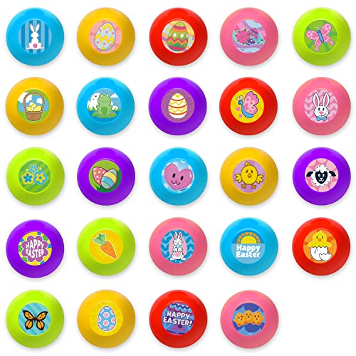 JOYIN 24 Pcs Easter Egg Stampers Toys for Easter Eggs Hunt Game, Basket Stuffers Fillers, Kids Gifts, Party Favor, Self Inking Stamp for Classroom Prize Supplies - style: sheep