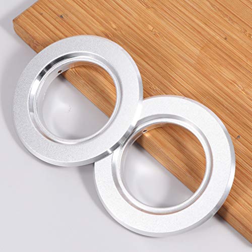 5pcs Bird House Predator Guards Stainless Steel Rings Excludes Different Bird Species and Protects The Entry Hole 65mm