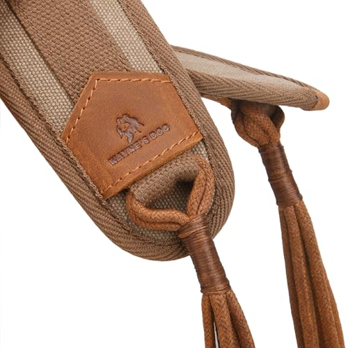 WAYNE'S DOG Canvas Bird Game Carrier, Waterfowl Dove Small Animal Game Carrier Hanger Tote Shooting Accessories (Brown) - color: Brown