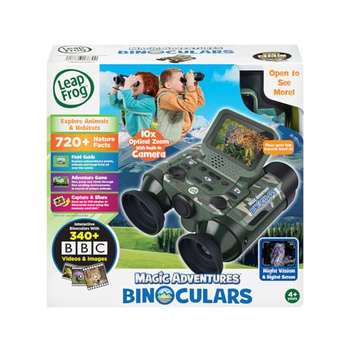 LeapFrog Magic Adventures Binoculars with Screen Capture, Night Vision, Camo - color: Camouflage