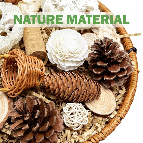 Bird Toys Natural Bird Foraging Toys Parrot Shredding Toys(Large) | Nature material,20PCS Set Conure Chewing Toys hanging basket for Cockatiel Lovebird Parakeet Budgie and Small to Medium Birds - size: Large
