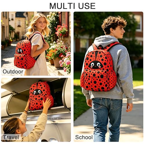 Animal Kids Backpack School Backpack Teens Bookbag for Girls Boys Hiking Camping Travel Sports - color: Animal