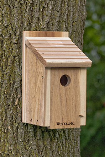 Woodlink Wooden Bluebird House - Model BB1 7.5" x 7.25" x 13"