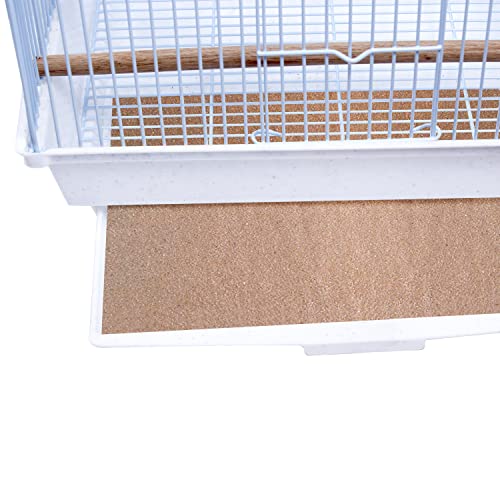 Penn-Plax 7-Pack of Gravel Paper, 11" x 17" | Great for Hard-Billed Birds | Clean, Easy and Safe for Birds | Aids in Digestion (BA639) - size: 11" x 17"
