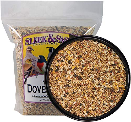 SLEEK & SASSY Dove & Quail Bird Food (4 lbs.) - size: 4 Pound (Pack of 1)