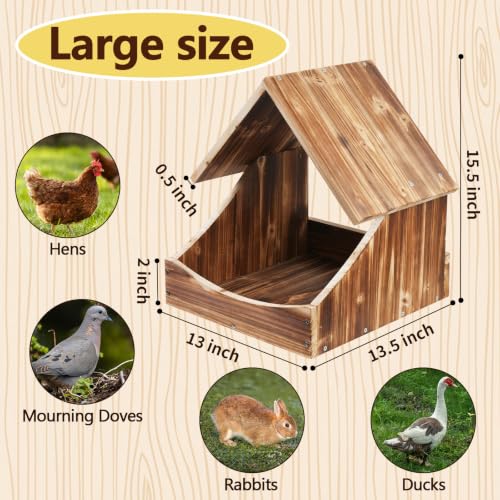 Chicken Nesting Boxes, 2 Pack Wall-Mounted Wooden Nesting Box, Specialized for Chicken Coops, Features a Cozy & Private Laying Space, Suitable for Chickens, Ducks and Other Poultry - color: 2 Pack