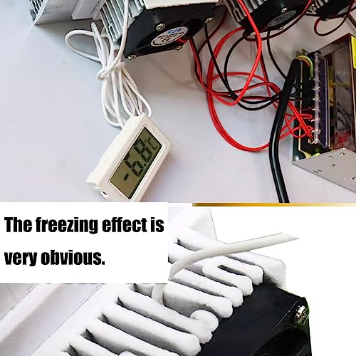 Mini Air Conditioner DC 12V DIY Thermoelectric Peltier Refrigeration Cooling System Heat Sink Conduction Module Semiconductor Fridge Refrigeration Cooling System DIY Kit - style: Single