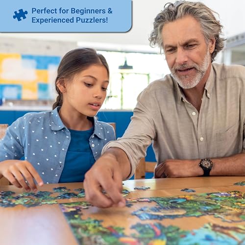 Ravensburger - Glitter Unicorn - 100 Piece Jigsaw Puzzle - Exciting, Colorful Scene of a Glittery, Magical Unicorn - Birds & More - Premium Quality - Ideal Gift - Screen-Free Fun - Children Age 6+