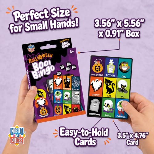 Masterpieces Family Games - Halloween Boo! Bingo Game - style: Halloween